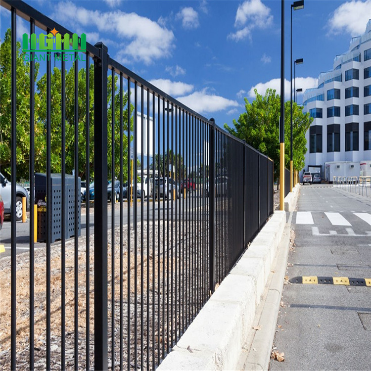 Dog proof wrought iron fence