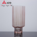 Vintage Pink Wine Glass Tasse Gläser Goblet Set