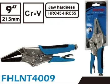 9" chrome vanadium Long locking pliers