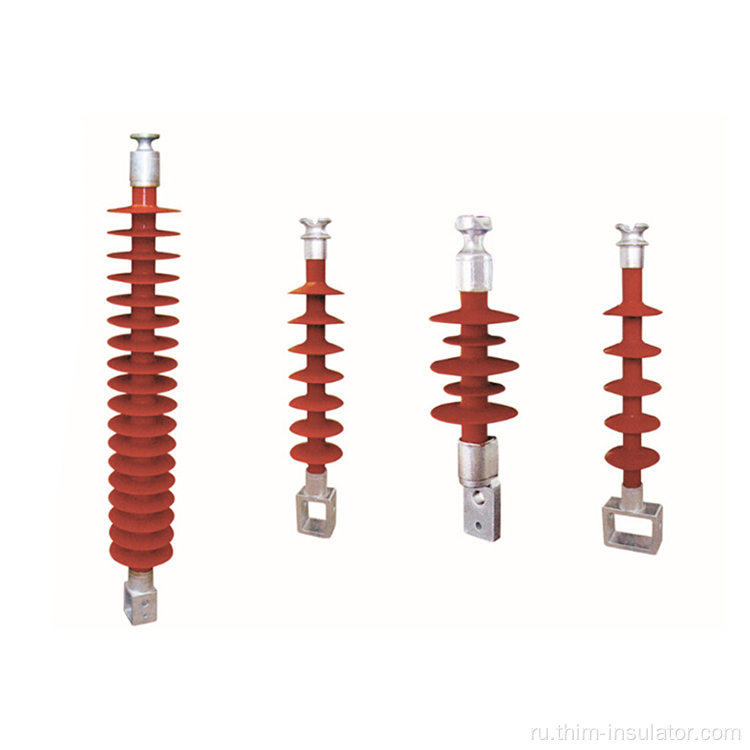 Линия распределительной линии полимерный составной изолятор поперечного рычага