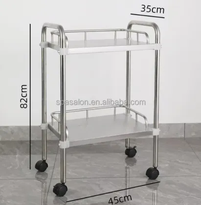 Stainless Steel Medical Treatment Trolley Hospital Nurse Medical Equipment Cart Hospital Trolley