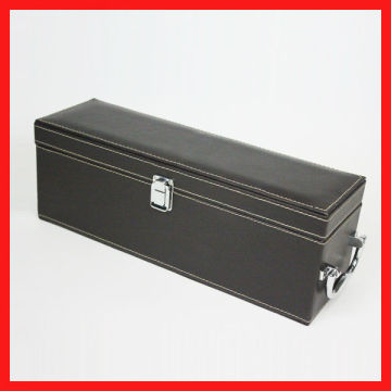 PU leather coated wine packaging box