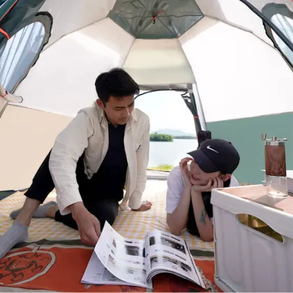 Wild Camping and Beach Pop-Up Tents for Family Outdoor Adventures