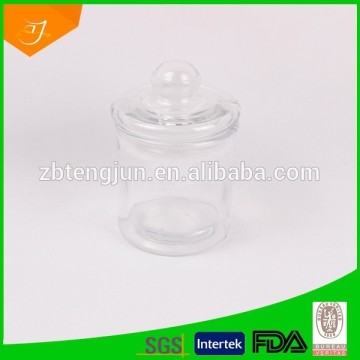 storge jar with glass lid, glass jars wholesale, factory sales glass storage jar