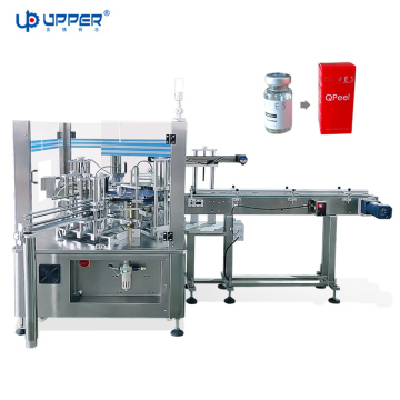 High Speed Box Folding Rotary Vertical Cartoning Machine for Bottles
