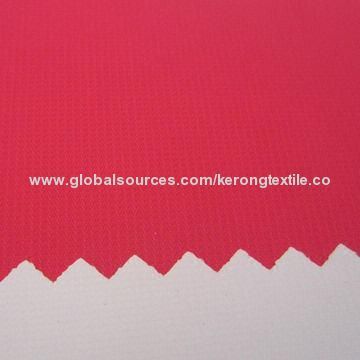 Coated Fabric, Made of 100% Polyester, 50 x 50D or 82 x 119D Size