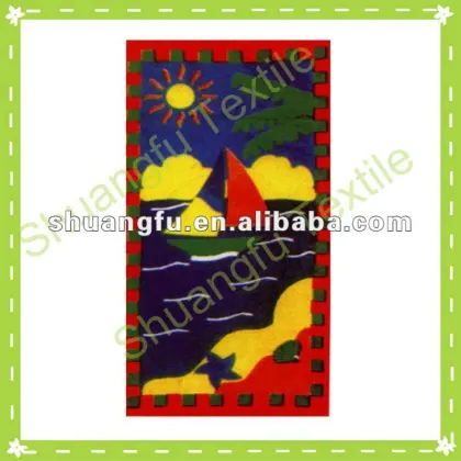 custom kids beach towels