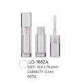 2.5ml 고품질 라운드 플라스틱 빈 립글로스 튜브 포장 병 컨테이너 브러시 LG-1882A