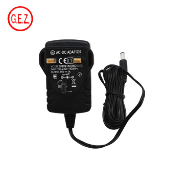 Adaptador de alimentación de 3pin UK Plug 15V/1A AC CC