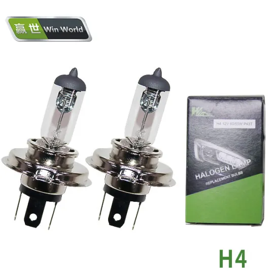 Professional Factory Auto Lighting Parts - 12V Halogen Lamp H4 Car Headlight