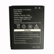 Batería recargable de iones de litio de 3.8V 2100mAh B9010