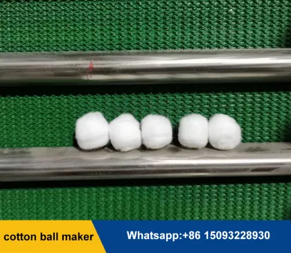 Cotton Thread Ball Processing Machine - 15kg/h Cotton Ball Dispenser