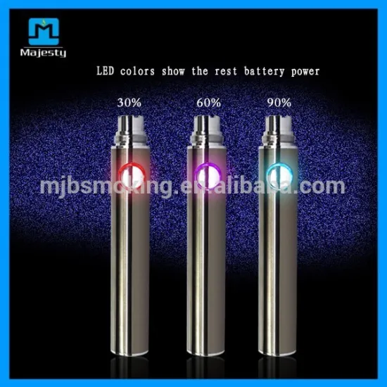 2015 New Product E Cigarette HAHA Evod Passthrough Battery, USB Passthrough 5pin Battery