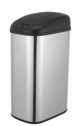 Automatic Trash Can,Stainless Steel Garbage Bin,n