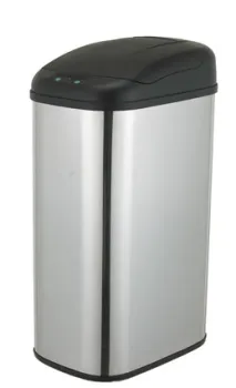 Automatic Trash Can,Stainless Steel Garbage Bin,n