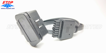 Flat Short J1962 to Molded Micro-fit Connector