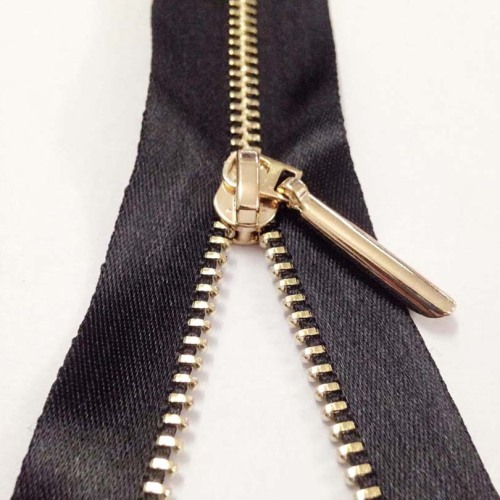 10 Inch brass separating zipper for luggage