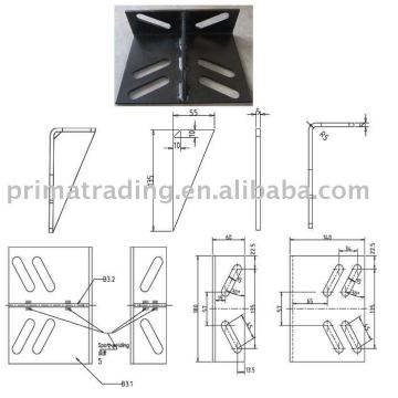 Standard guide rail bracket-B3-S