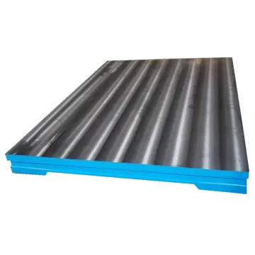 Cast Iron Surface Plates, Angle Plates, and Inspection Tables
