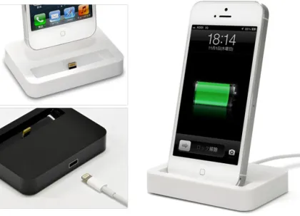 8pin Dock Charger for iPhone 5 Docking Station