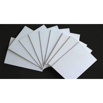 Feuille de construction de panneau de mousse de PVC blanc