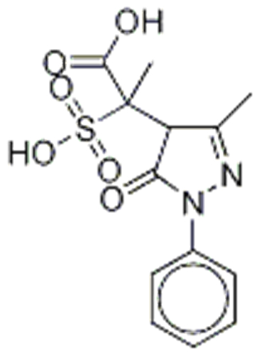 4,5-Dihydro-α,3-diMethyl-5-oxo-1-phenyl-α-sulfo-1H-pyrazole-4-acetic Acid CAS 1357477-99-6