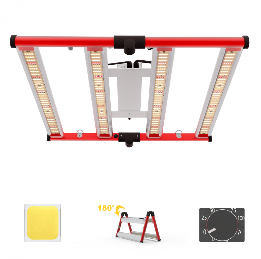 Luci dimmebili 240w 4 barre LED Grow Light