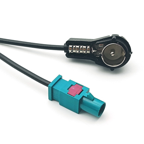 Fakra Male To ISO Male Aerial Extension Cable