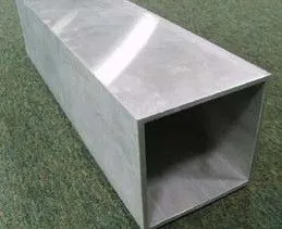 Mill Finished Aluminum Extrusion Rectangular Tube For Motor Shell