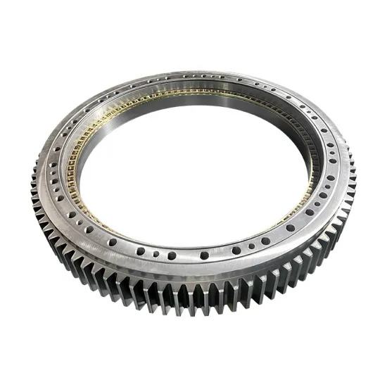 Swivel Circle 01 0555 01 Coal Meal Used Single Row Four Point Contact Slewing Bearings" 

However, to make it more suitable for a search engine title, we might condense it slightly:

"01 0555 01 Swivel Circle Coal Meal Single Row Four Point Contact Bearin