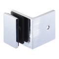 Glass door hinge for hotel bathroom