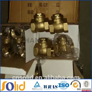 1-1/2'' brass check valve
