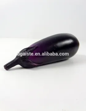 artificial PE eggplant for decoration