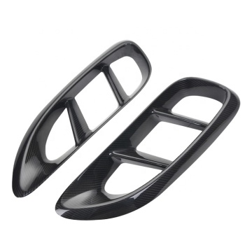 Real Dry Carbon Fiber Matte Side Air Trim Intake Cover for Porsche 718 Boxster/Cayman 2016-2018