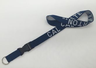 Logo Customized Polyester Jacquard Weave Lanyard