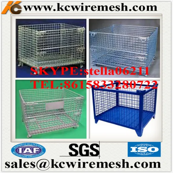 Factory!!!! Cheap!!!! KangChen turnover box multipoint spot welding technique store container for factory