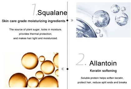 Private Label Organic Repair Hair Treatment Oil & Serum