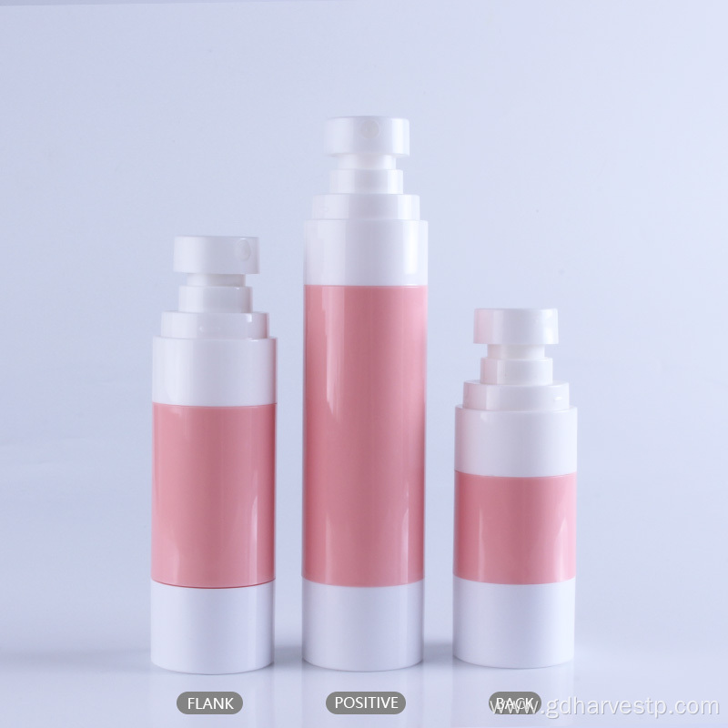 30ml 50ml Cosmetic Packaging Airless Pump Plastic Bottle