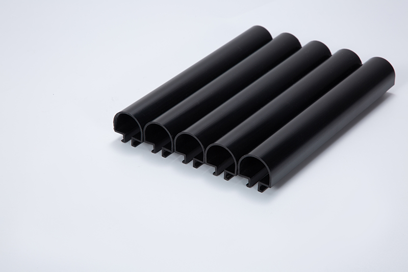 Black PVC U-Shaped Seal Strip
