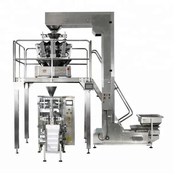 Automatic Factory CE Approved Almonds Pillow Bag Gusset Pouch Vertical Packaging Machine with Multi-Head Weigher