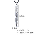 20pcs/lot Fashion Jewelry New Snow White Once Upon A Time Rumpelstiltskin Dagger Pendant Necklace,original factory supply