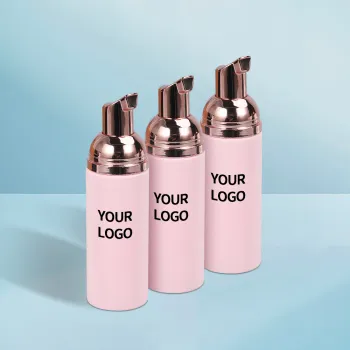 Custom Vegan Eyelash Shampoo Set with Private Label, Bulk Bottles, and Brushes