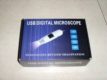 Usb Digital Microscope With 20x - 400x , 2m Pixels, 1600 * 1200 Output Resolution
