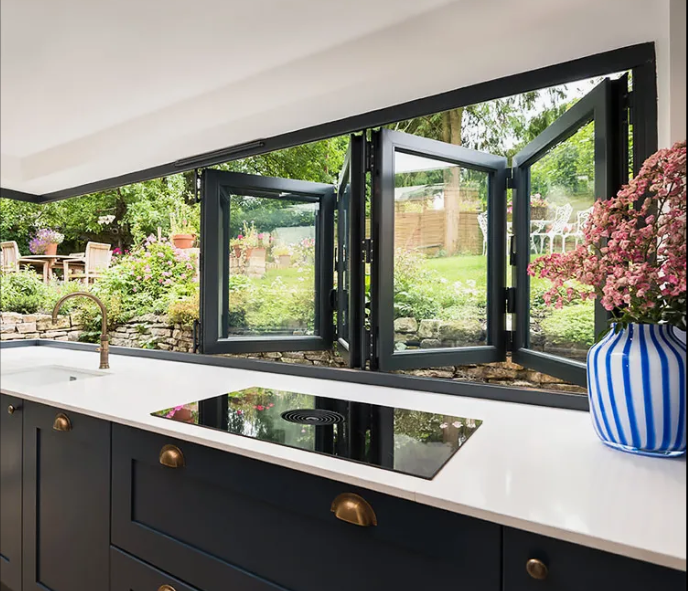 Aluminum Folding Windows