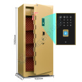 Vertical lock double row bolts smart hotel safes