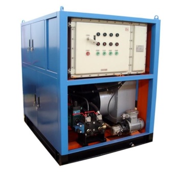 Unidades de potencia hidráulica equipos de plataforma de aceite para enfriamiento del aire