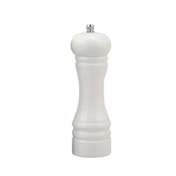 Refillable Salt Shaker with an Adjustable Ceramic Rotor