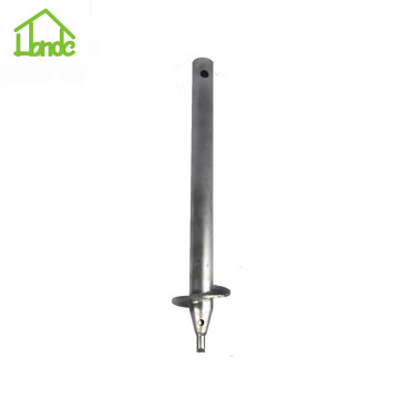 Helical screw pile for solar foundation system