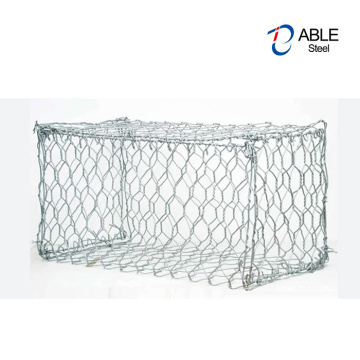 ПВХ покрыта Gabion Mesh Net