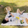 Waterproof Picnic Blanket Canvas Portable Picnic Mat